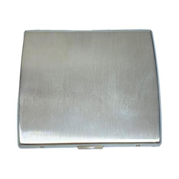 Givenchy Cigarette Case Tobacco Case Accessories Logo Metal Silver - Picture 1 of 7